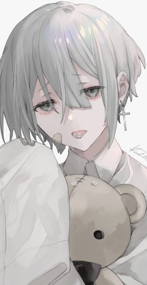 被検体くん。「べっ」