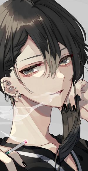 タバコ男子