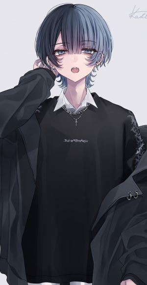 ツートンカラー男子