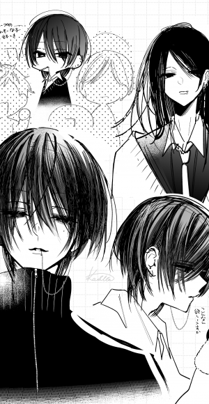 黒髪男子