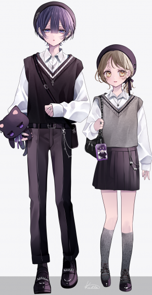 ペアコーデ