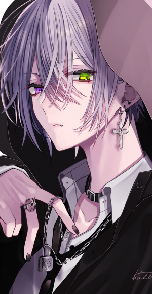 オッドアイ男子