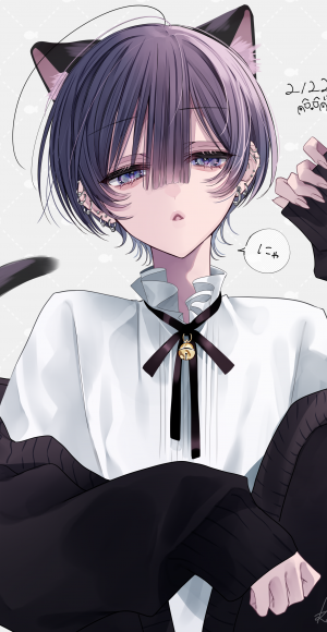 猫の日閏井くん